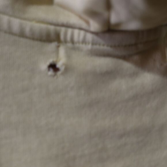 LOGG Pale Yellow Super Distressed Hawaii Beach Hoodie Medium - Picture 14 of 16